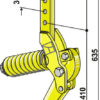 Sporløsner holder m. tand
