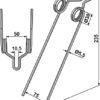 Efterharvetand Ø5,5mm