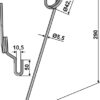 Efterharvetand Ø5,5mm