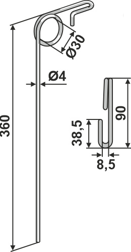 10.st-fis-1 Efterharvetand Ø4mm