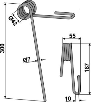 10.st-ra-2 Efterharvetand Ø7mm