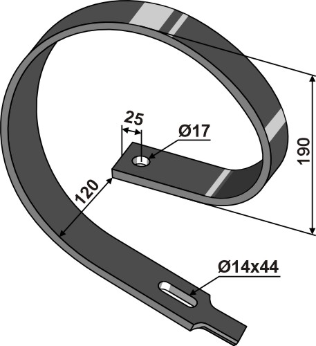 Overdel 50x10