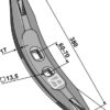 Stubharvespids 380x60x17mm (2 h - 60-70)
