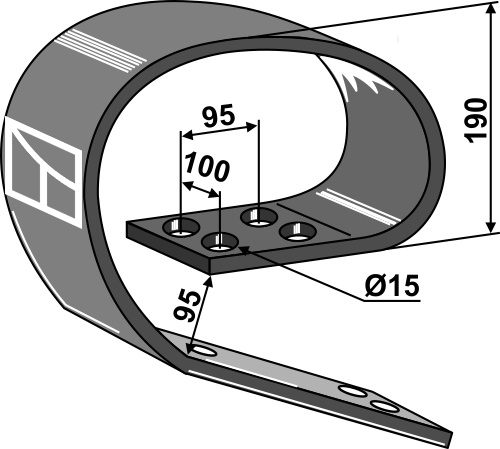 Overdel 150x10