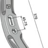 Grubbeskær 370mm