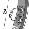 Grubbeskær 270mm