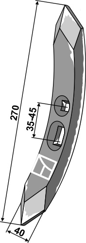 Grubbeskær 270mm