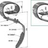 Stubharvetand 150x10 komplet