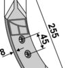 Grubbeskær Huard 255mm