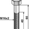 Bolt M16x2x60