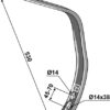 Underdel 50 x 24