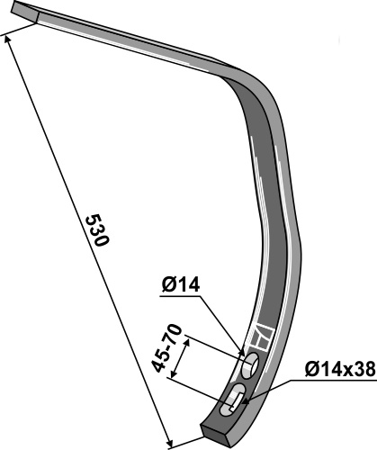 Underdel 50 x 24
