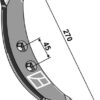 Grubbeskær 270mm