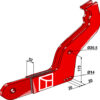 Arm holder (midt)