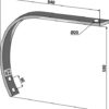 Fjedertand 55x25