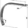 Fjedertand 55x20