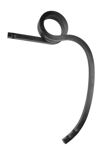 Spiralfjedertand 25x25mm firkantstål, venstre