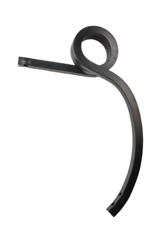 Spiralfjedertand 30x30mm firkantstål, venstre