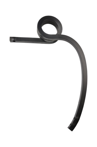 Spiralfjedertand 30x30mm firkantstål, venstre