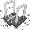 Komplet holder for ramme 100x100