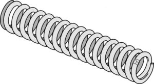 Trykfjeder 21x78x570