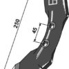 Stubharvespids K32 250x65x6