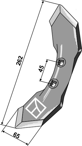 Stubharvespids K32 262x65x8