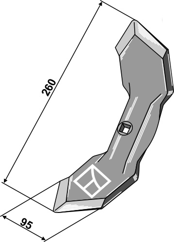 Grubbeskær Fraudge 260mm