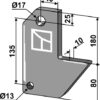 Holder for ramme 100x100