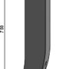 Stubharvetand - 750mm