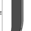 Stubharvetand - 810mm