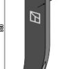 Stubharvetand - 890mm