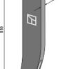 Stubharvetand - 880mm