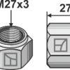 Møtrik M27x3