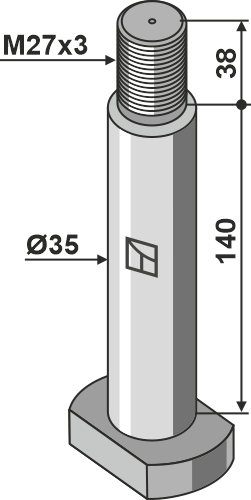Bolt Ø35