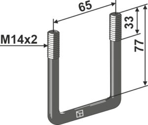 Spændebøjle M14x2