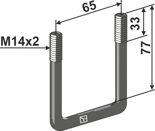 Spændebøjle M14x2