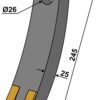 Skærspids 50mm - (hårdmetal belagt)
