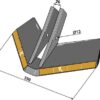 Vingeskær 350mm - (hårdmetal belagt)