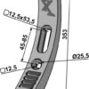 101.ext-1125 Stubharvespids - hårdmetal belagt