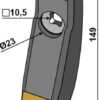 Skærspids - (hårdmetal belagt)