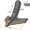 Gåsefodsskær 220mm (hårdmetal belagt)