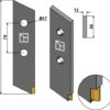 Spredetand (hårdmetal belagt)