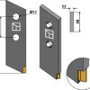 Spredetand (hårdmetal belagt)