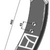 Grubbeskær 440mm