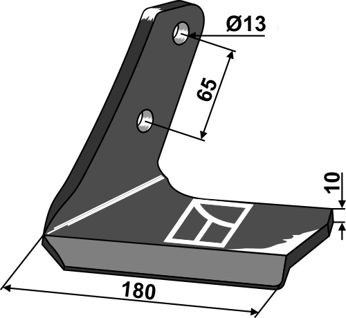 Vingeskær 180mm - venstre