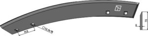 Kniv for knivrotor 737 - højre