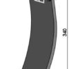 Ledeplade 340x80mm