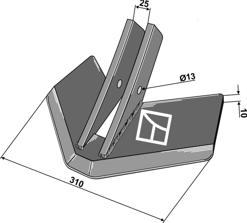 Vingeskær 310mm