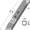 Stubharvespids 440x60x20mm